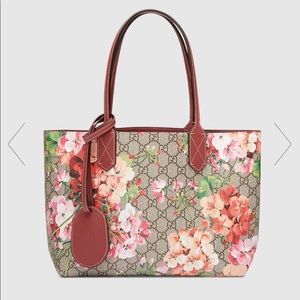 GG Blooms reversible tote small